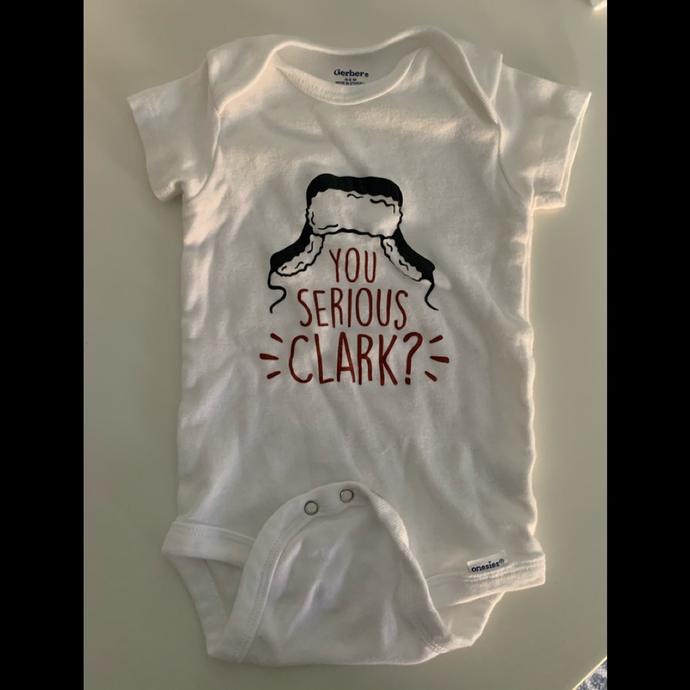 Onesie for Christmas sz 6-9 mon